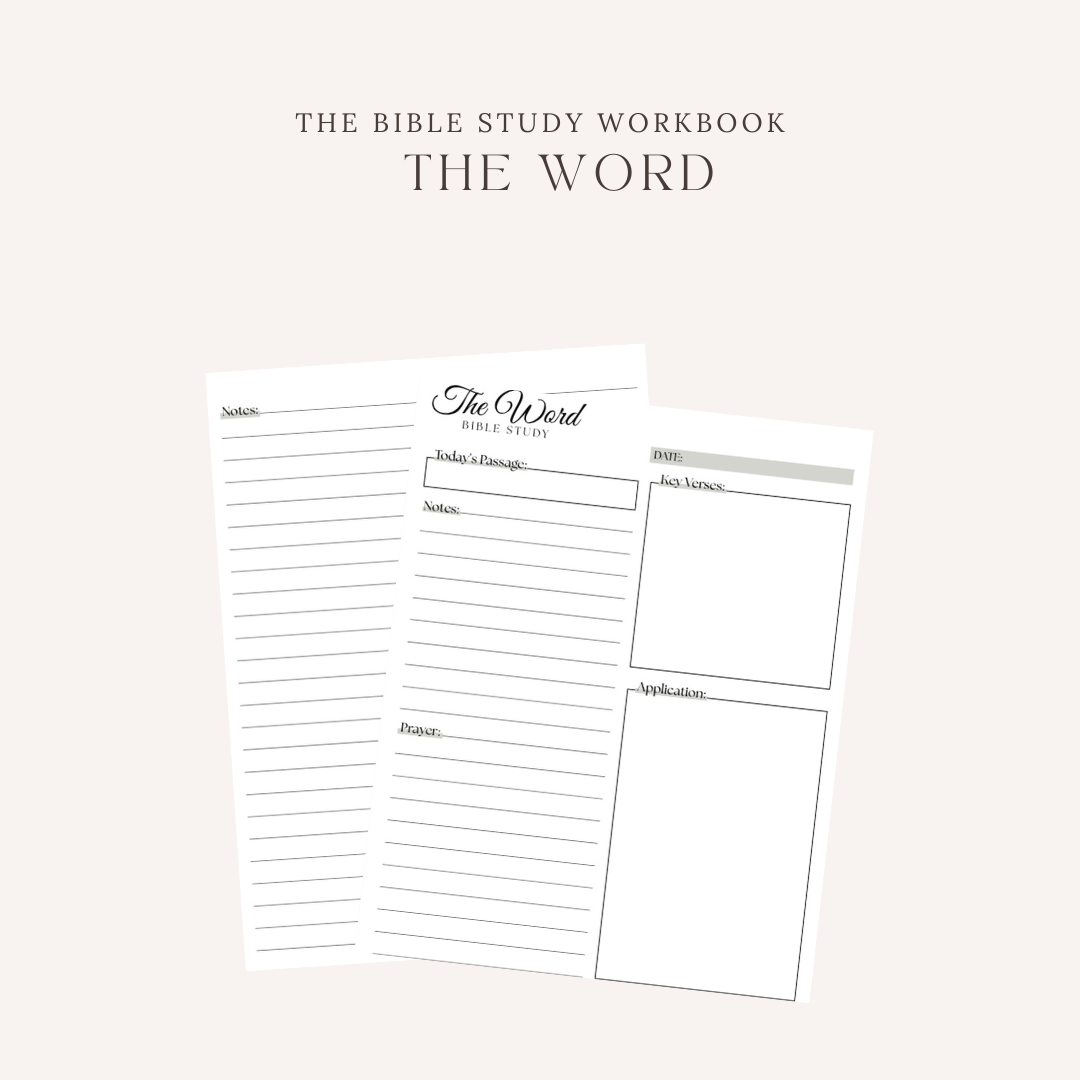 The Bible Study Workbook Bible Amp Coffee